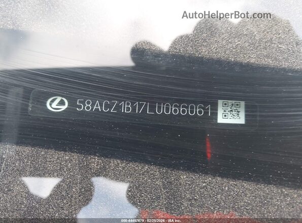 58ACZ1B17LU066061 2020 LEXUS ES 350 Белый Вид подкапотного пространства