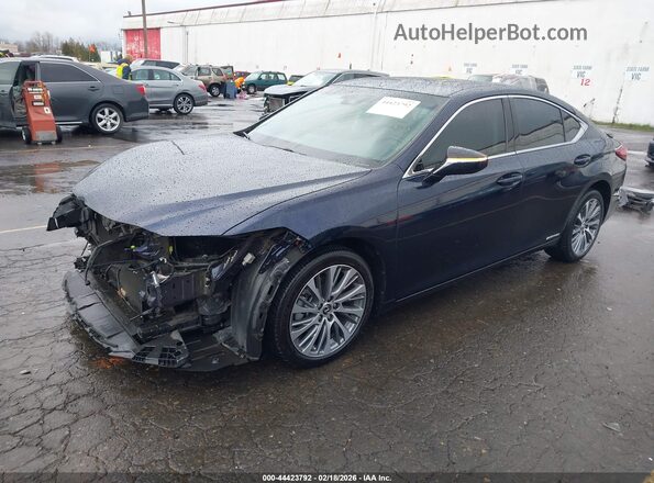 58ADA1C10MU010183 2021 LEXUS ES 300H Blue Առջևի ձախ երեք քառորդ տեսարան