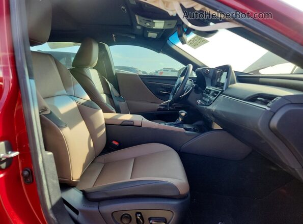 58ADA1C15RU050458 2024 LEXUS ES Red Vista interior delantera