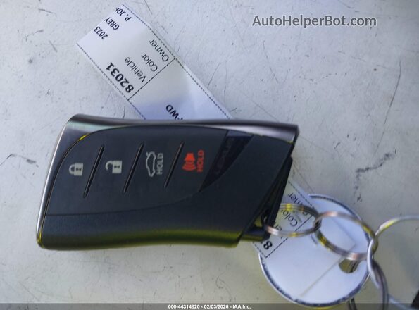 58ADA1C1XPU034785 2023 LEXUS ES 300H Gray Widok deski rozdzielczej