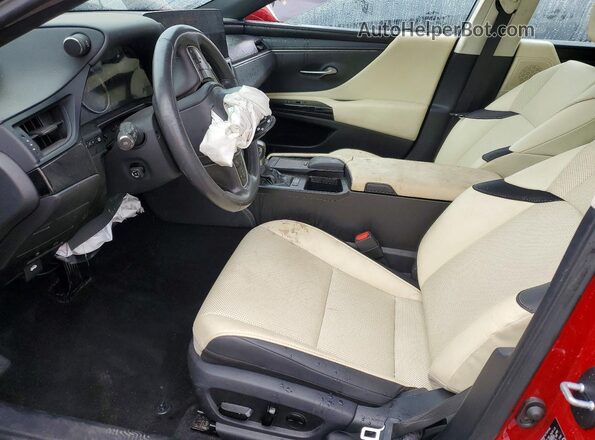 58ADZ1B10NU137494 2022 LEXUS ES Burgundy Vista interior delantera