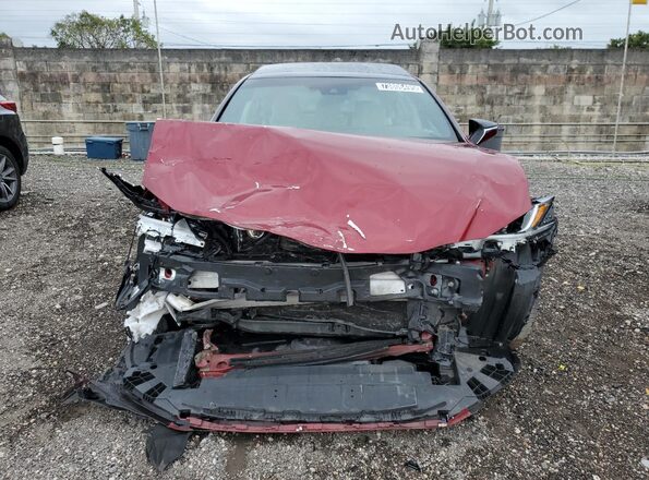 58ADZ1B10NU137494 2022 LEXUS ES Burgundy Vista interior de 360 grados