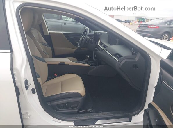58ADZ1B11LU053777 2020 LEXUS ES 350 White Front interior view