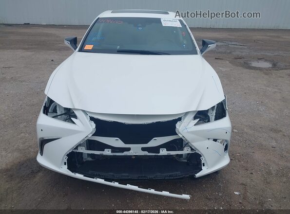 58ADZ1B11LU053777 2020 LEXUS ES 350 White Rear interior view