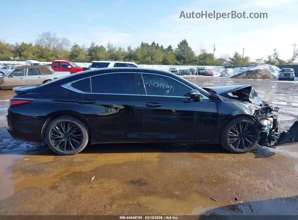 58ADZ1B11MU101702 2021 LEXUS ES 350 Black Widok wnętrza z tyłu