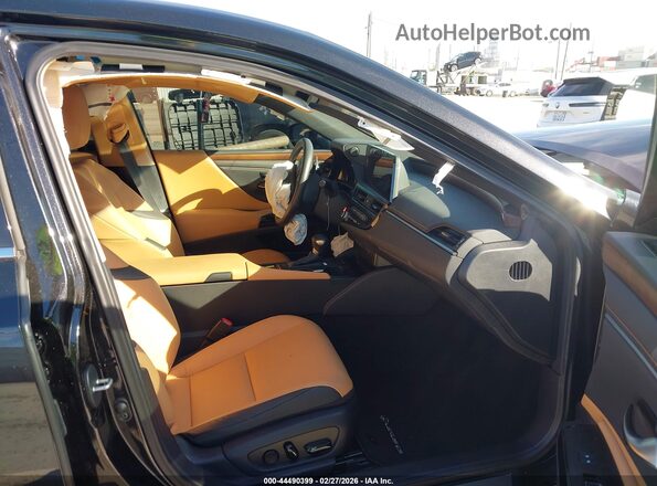 58ADZ1B12SU208545 2025 LEXUS ES 350 Black Widok wnętrza z przodu