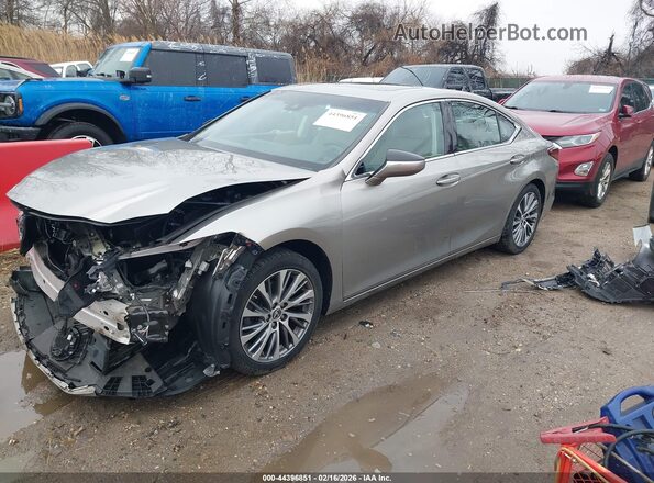 58ADZ1B13LU054882 2020 LEXUS ES 350 Champagne Vista tres cuartos delantera izquierda
