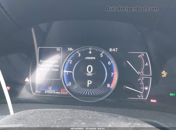 58ADZ1B13LU054882 2020 LEXUS ES 350 Champagne Vista de los asientos traseros