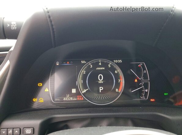 58ADZ1B13LU061007 2020 LEXUS ES Silver Vista del cuadro de instrumentos