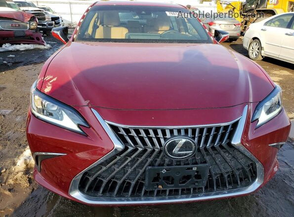 58ADZ1B15PU146775 2023 LEXUS ES Красный Вид спереди