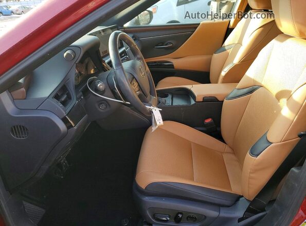 58ADZ1B15PU146775 2023 LEXUS ES Красный Вид салона спереди