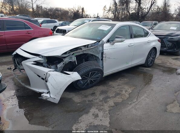 58ADZ1B17PU139830 2023 LEXUS ES 350 White წინა მარცხენა ხედი სამი მეოთხედიდან