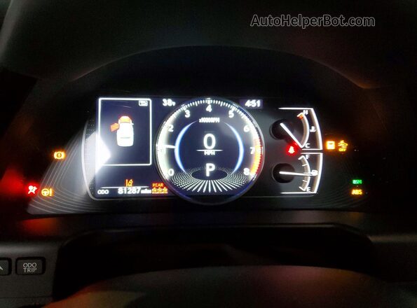 58ADZ1B18NU138750 2022 LEXUS ES Black Widok zestawu wskaźników