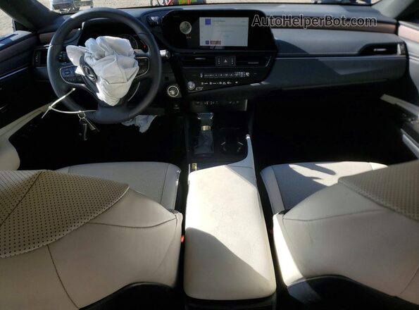 58ADZ1B18RU175982 2024 LEXUS ES Black Widok deski rozdzielczej
