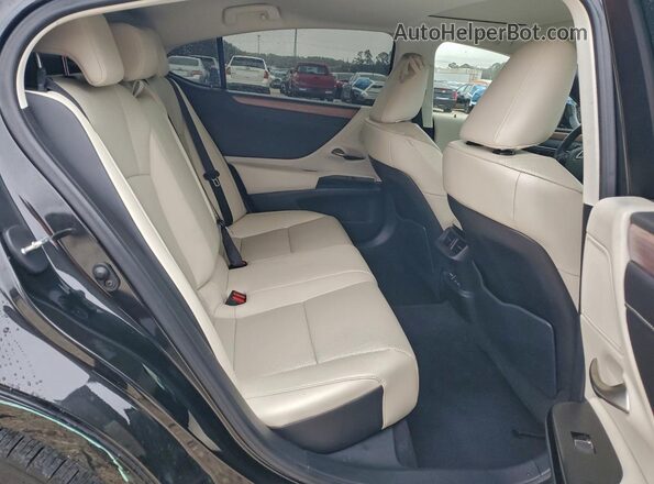 58ADZ1B19PU153423 2023 LEXUS ES Black Widok tylnych siedzeń