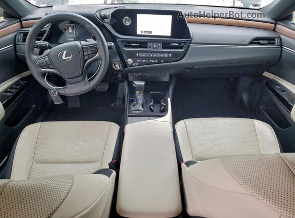 58ADZ1B19PU153423 2023 LEXUS ES Black Widok deski rozdzielczej