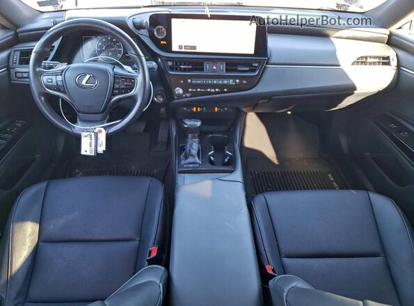 58ADZ1B19RU167227 2024 LEXUS ES Black Առջևի վահանակի տեսք