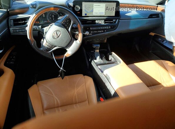 58AEA1C13PU032168 2023 LEXUS ES Silver Առջևի վահանակի տեսք