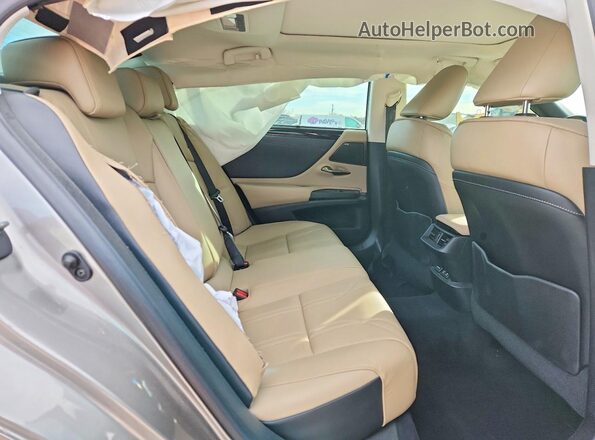 58AFZ1B15MU106913 2021 LEXUS ES Silver უკანა სავარძლების ხედი
