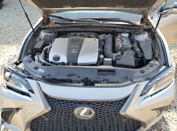 58AGZ1B10MU102756 2021 LEXUS ES Silver უკანა სალონის ხედი