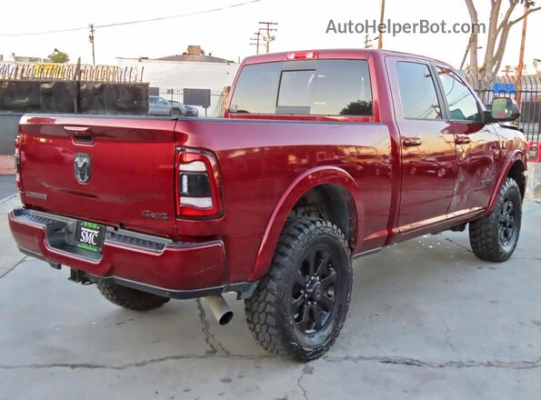 3C6UR5FL4NG280814 2022 RAM 2500 Red Задня ліва чверть