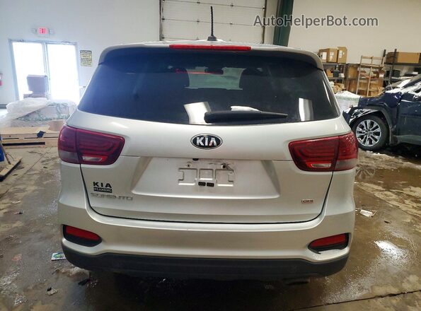 5XYPGDA37KG454253 2019 KIA SORENTO Серебряный 