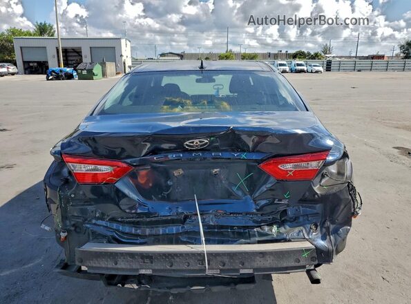 4T1B11HK2KU704600 2019 TOYOTA CAMRY Blue 