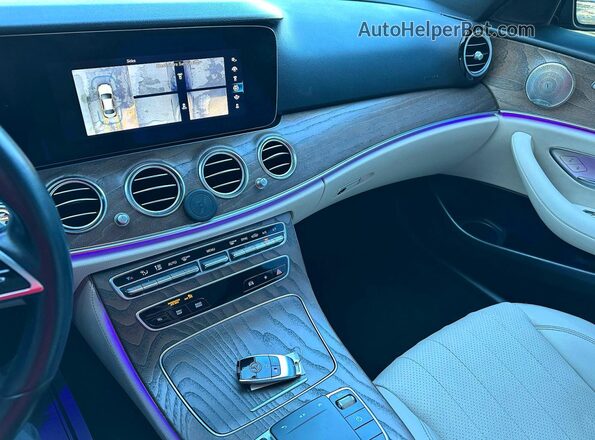 W1KZF8EBXNB026153 2022 MERCEDES-BENZ E Синий Вид подкапотного пространства