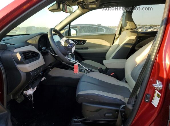 JF2SLDNC0SH498832 2025 SUBARU FORESTER Red Առջևի վահանակի տեսք