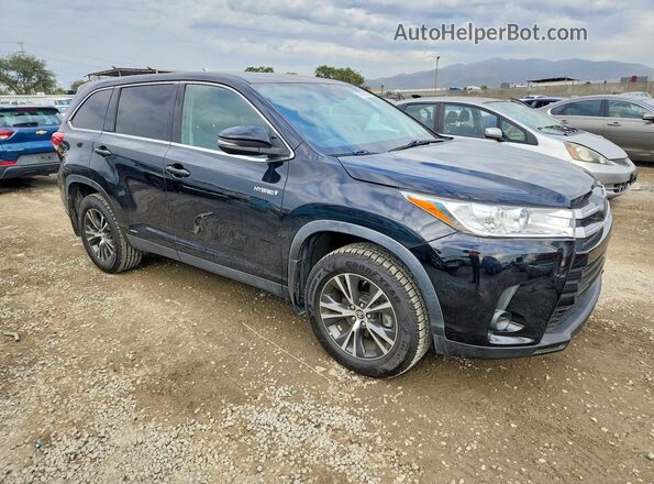 5TDBGRFH6KS075727 2019 TOYOTA HIGHLANDER HYBRID Черный 