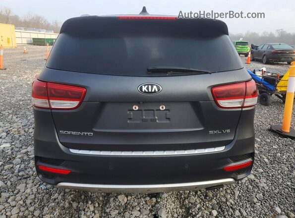 5XYPKDA50JG402199 2018 KIA SORENTO Gray 