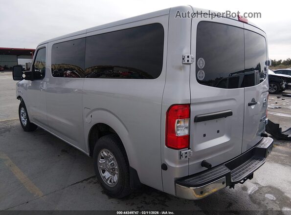 5BZAF0AA4KN851718 2019 NISSAN NV PASSENGER NV3500 HD Серебряный Задняя левая четверть
