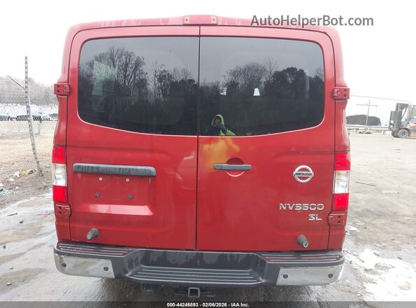 5BZAF0AA4KN852299 2019 NISSAN NV PASSENGER NV3500 HD Red 