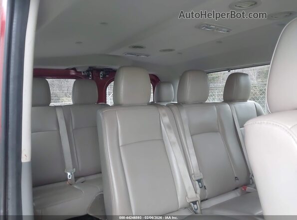 5BZAF0AA4KN852299 2019 NISSAN NV PASSENGER NV3500 HD Red 