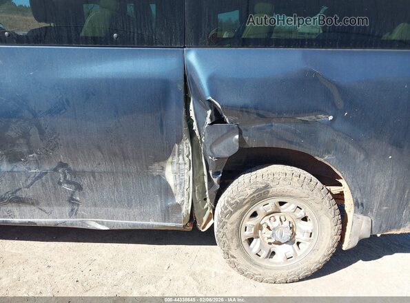 5BZAF0AA6JN852464 2018 NISSAN NV PASSENGER NV3500 HD Blue Vista frontal