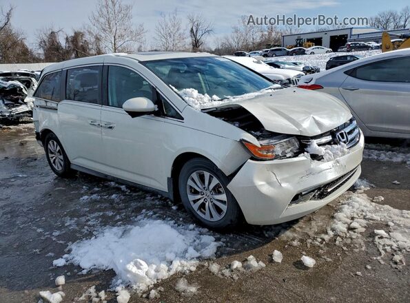 5FNRL5H62HB010384 2017 HONDA ODYSSEY White 