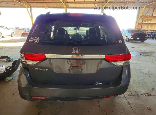 5FNRL5H66HB013045 2017 HONDA ODYSSEY Gray 