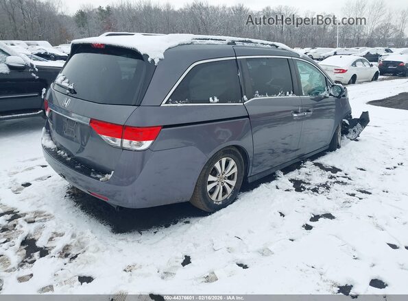5FNRL5H6XGB050503 2016 HONDA ODYSSEY Gray Հետևի աջ