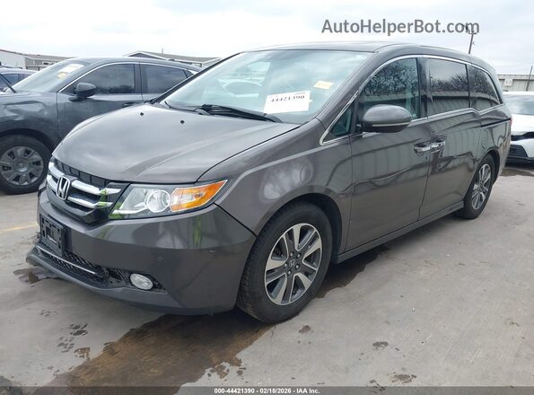 5FNRL5H94GB090098 2016 HONDA ODYSSEY Gray Przód lewy