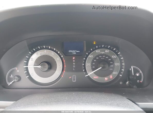 5FNRL5H94GB090098 2016 HONDA ODYSSEY Gray Widok tylnych siedzeń