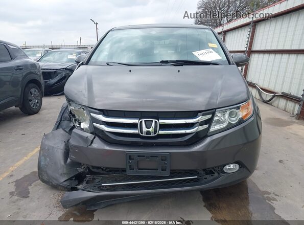 5FNRL5H94GB090098 2016 HONDA ODYSSEY Gray Widok zestawu wskaźników