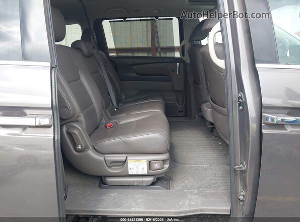 5FNRL5H94GB090098 2016 HONDA ODYSSEY Gray Widok naklejki z numerem VIN