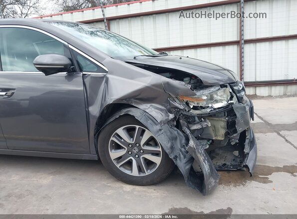 5FNRL5H94GB090098 2016 HONDA ODYSSEY Gray Widok z przodu