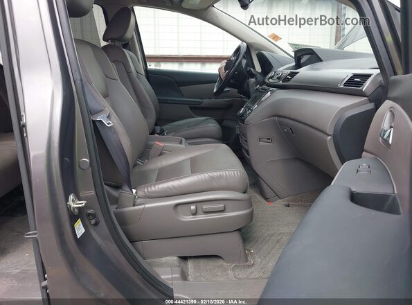 5FNRL5H94GB090098 2016 HONDA ODYSSEY Gray Widok wnętrza z przodu