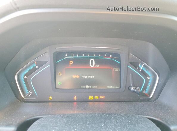 5FNRL6H25KB023589 2019 HONDA ODYSSEY Gray 