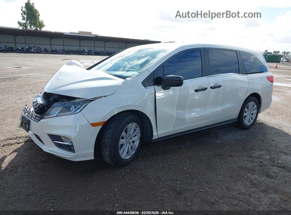 5FNRL6H28KB006530 2019 HONDA ODYSSEY White 