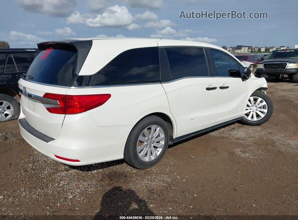 5FNRL6H28KB006530 2019 HONDA ODYSSEY White 
