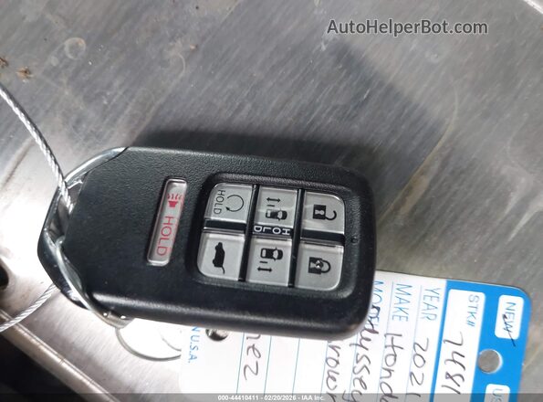 5FNRL6H50MB007927 2021 HONDA ODYSSEY Коричневый Вид панели приборов