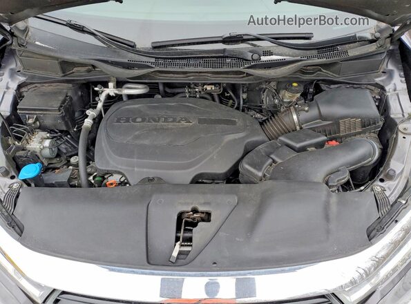 5FNRL6H52NB011284 2022 HONDA ODYSSEY Gray Vista del compartimento del motor
