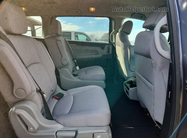 5FNRL6H56MB007558 2021 HONDA ODYSSEY Серый Вид задней части салона